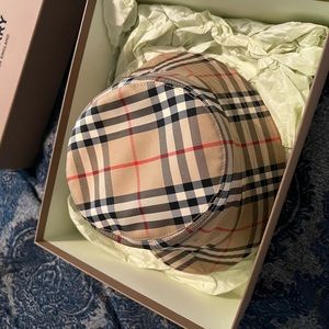 Authentic Burberry Bucket Hat, used but in excellent condition